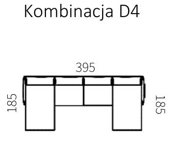 arthon sofa D4 wymiary