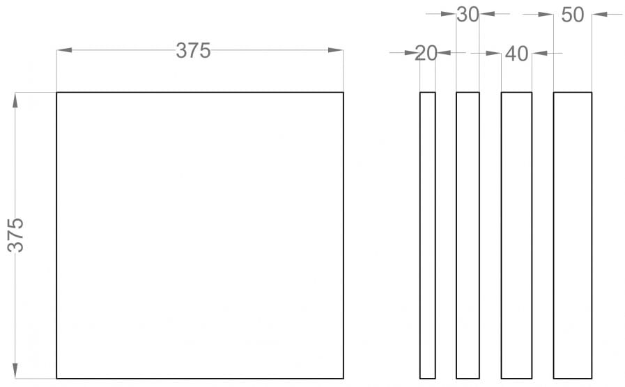pixel M soft panel wymiary