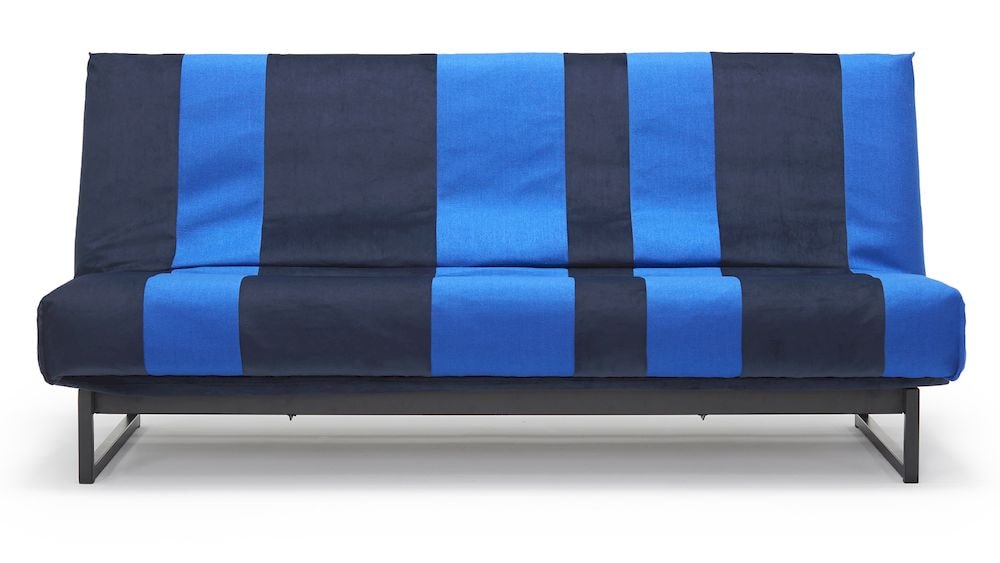 fraction 140 patchwork sofa blue