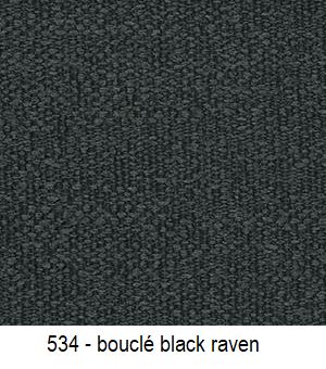 534 Bouclé Black Raven