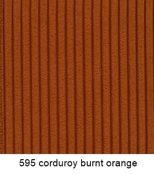 595 Corduroy Burnt Orange