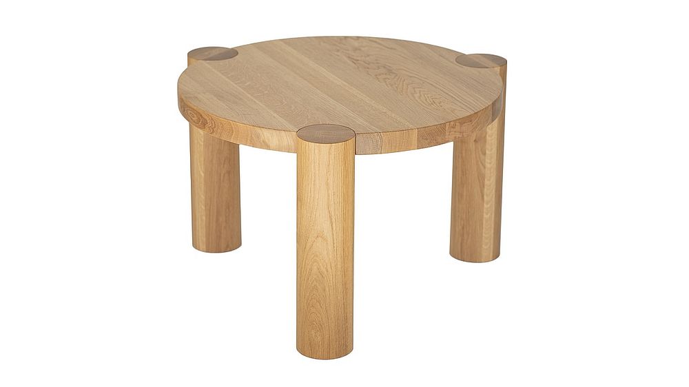 TRIKA stolik kawowy stolik kawowy dębowy SZYSZKA DESIGN