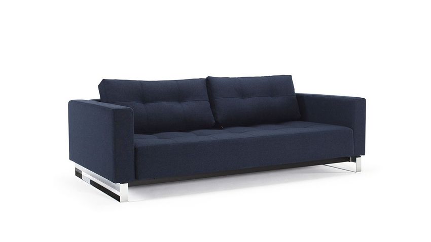 CASSIUS DELUXE EXCESS LOUNGER, duńska sofa, nóżki chrom, nowoczesna sofa, podłokietniki tapicerowane