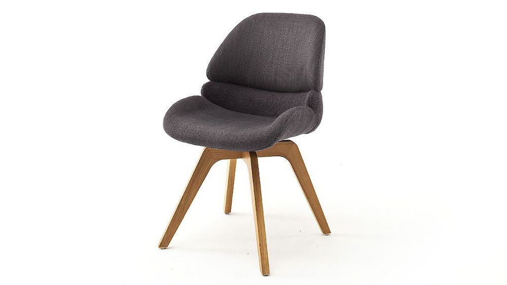 HENDERSON, HE4H69AN,  krzesło obrotowe, nowoczesne krzesło, dębowe krzesło, krzesło tapicerowane