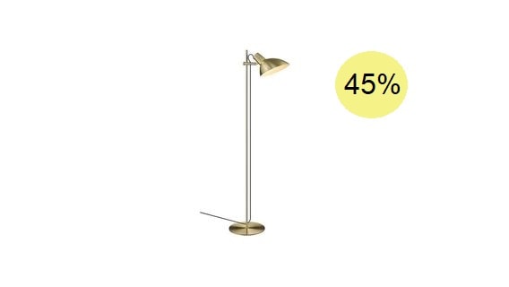 METROPOLE lampa podłogowa 1R MOSIĄDZ