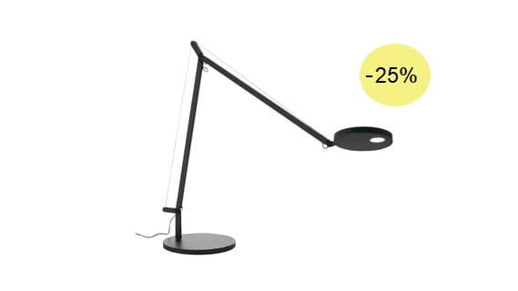 ARTEMIDE DEMETRA LAMPA BIURKOWA LED 1733010A + 1735010A EXPO