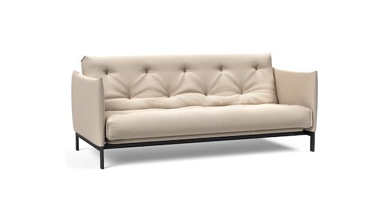 JUNUS 140, sofa rozkładana, sofa z funkcją spania, sofa z regulowanym oparciem