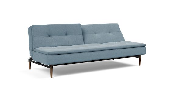 DUBLEXO STYLETTO, sofa rozkładana, sofa w stylu loftowym, sofa z dębowymi nożkami, nowoczesna sofa