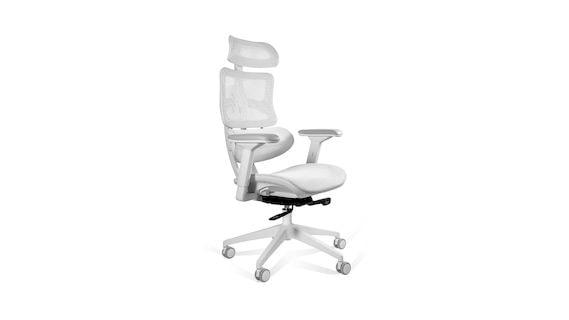 ERGOTECH WHITE fotel biurowy