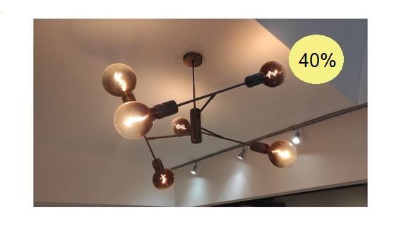 HALO 6 lite pendant lampa wisząca 737048 + żarówki COLORS SMOKE 936557 EXPO