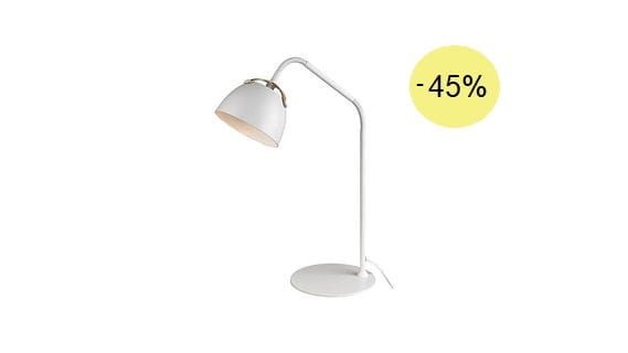 OSLO Ø16 lampa biurkowa biała 734986 EXPO