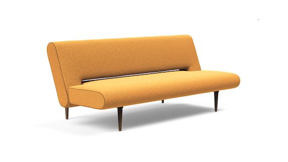 UNFURL, sofa rozkładana, sofa z funkcją spania, sofa z regulowanym oparciem, wygodna sofa