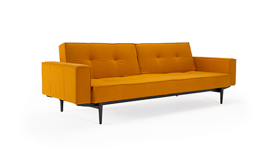 SPLITBACK STYLETTO, sofa rozkładana, sofa z podłokietnikami, nowoczesna sofa, sofa z regulowanym oparciem