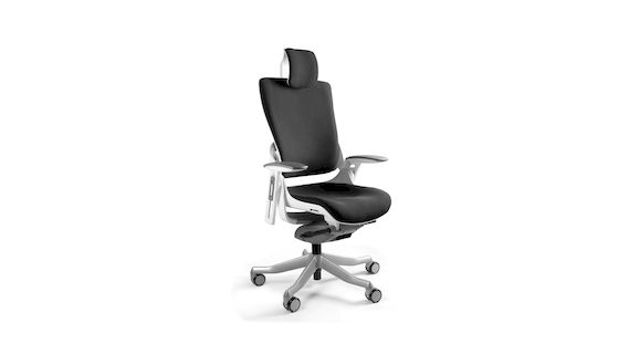 WAU fotel biurowy tkanina W-609-W-BL