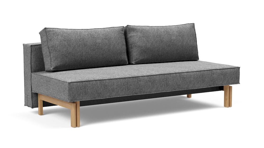 SLY WOOD, sofa z funkcją spania, sofa rozkładana, sofa z dębowymi nogami, duńskie sofy
