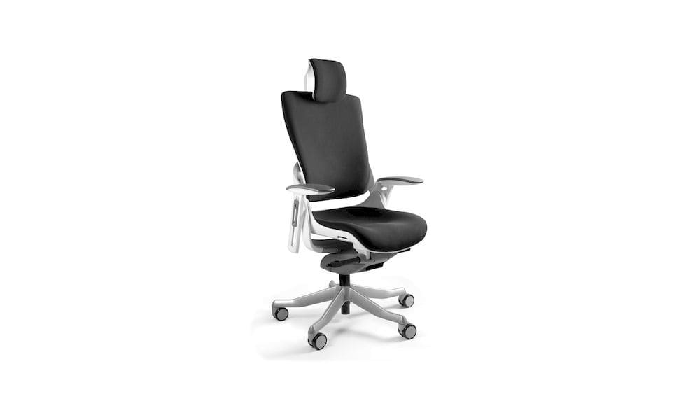 WAU fotel biurowy tkanina W-609-W-BL